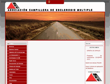 Tablet Screenshot of esclerosiscampillos.org